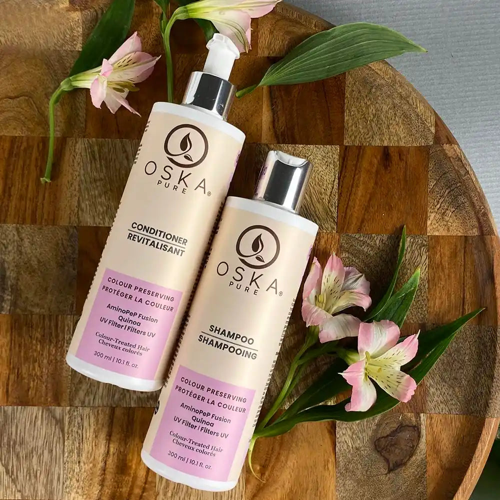 Ensemble shampooing et revitalisant pour protéger la couleur image 0