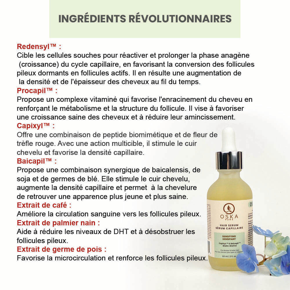Trio Densifiant pour Cheveux Clairsemés | Shampooing, revitalisant et sérum image 4