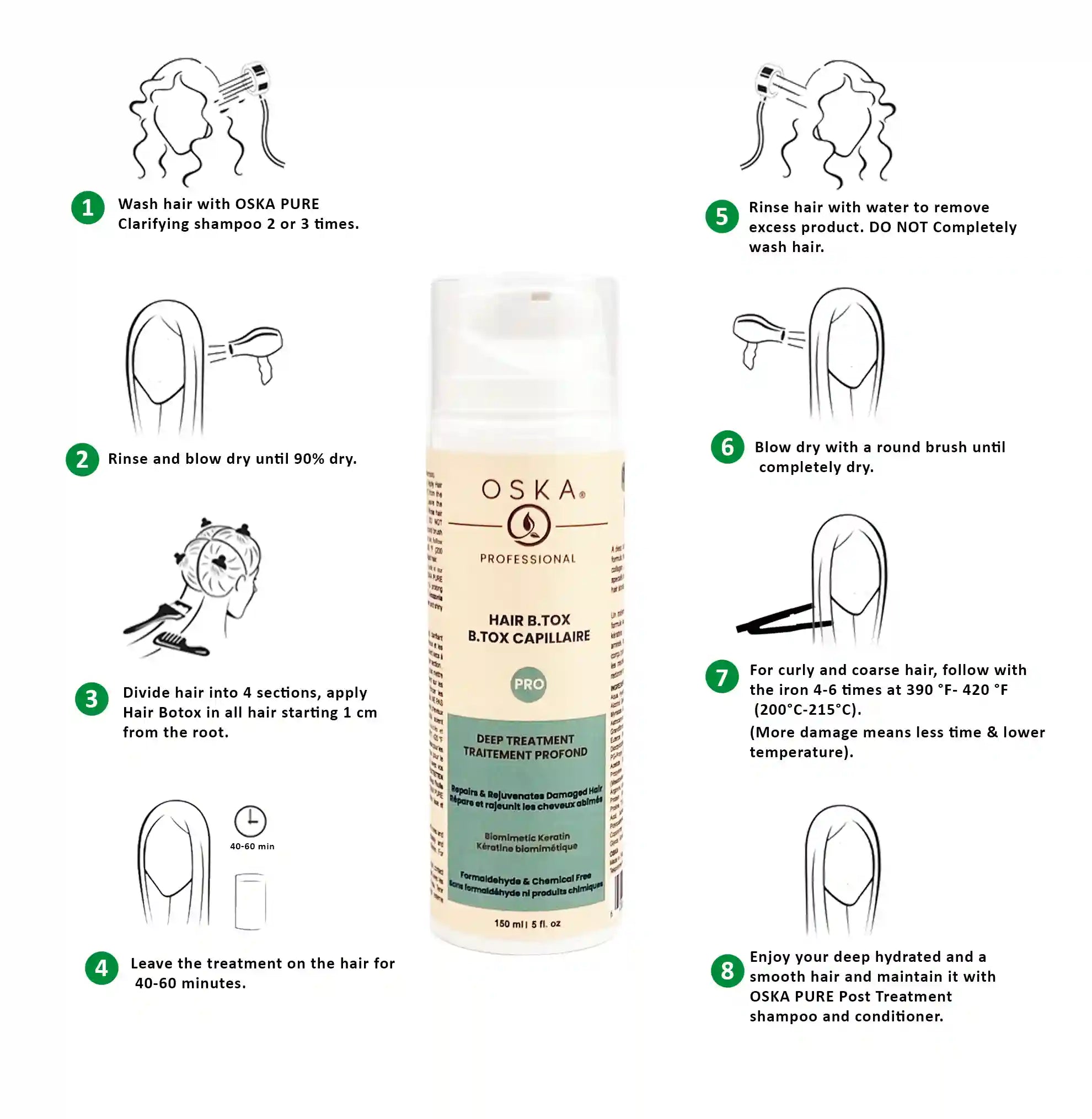 Hair B.Tox OSKA Pure