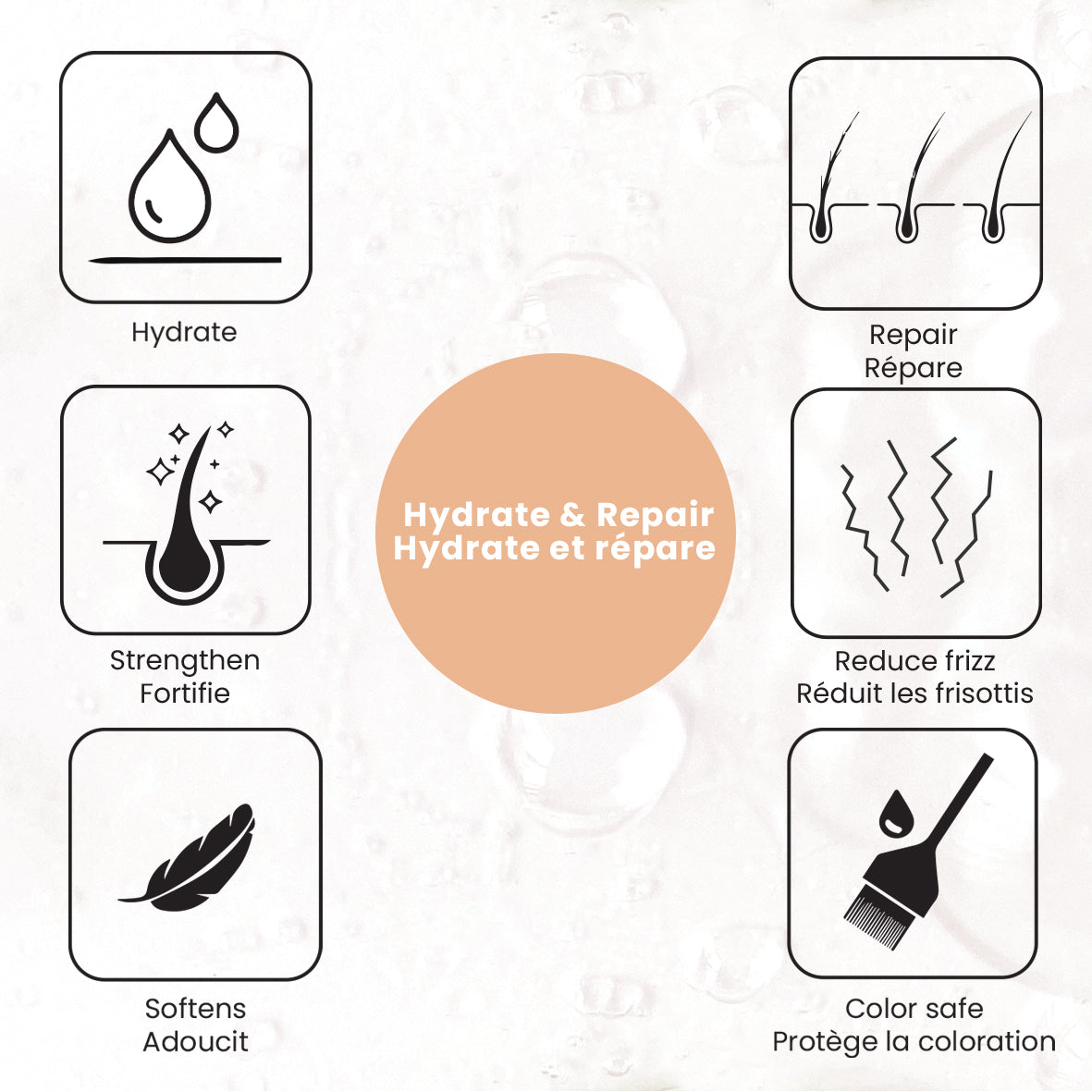 Ensemble shampooing et revitalisant hydrate & répare image 1