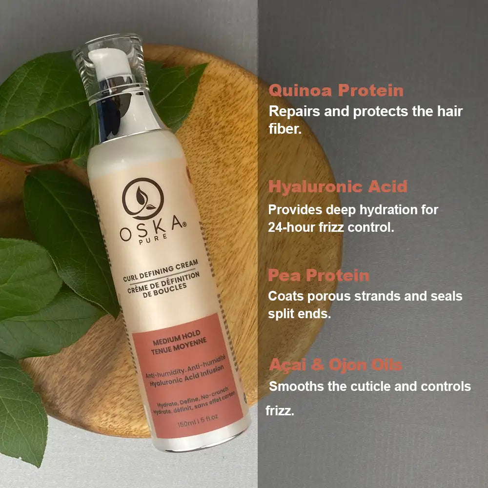 Curl Defining Cream <br>Anti-frizz + Anti-humidity - Medium Hold image 1