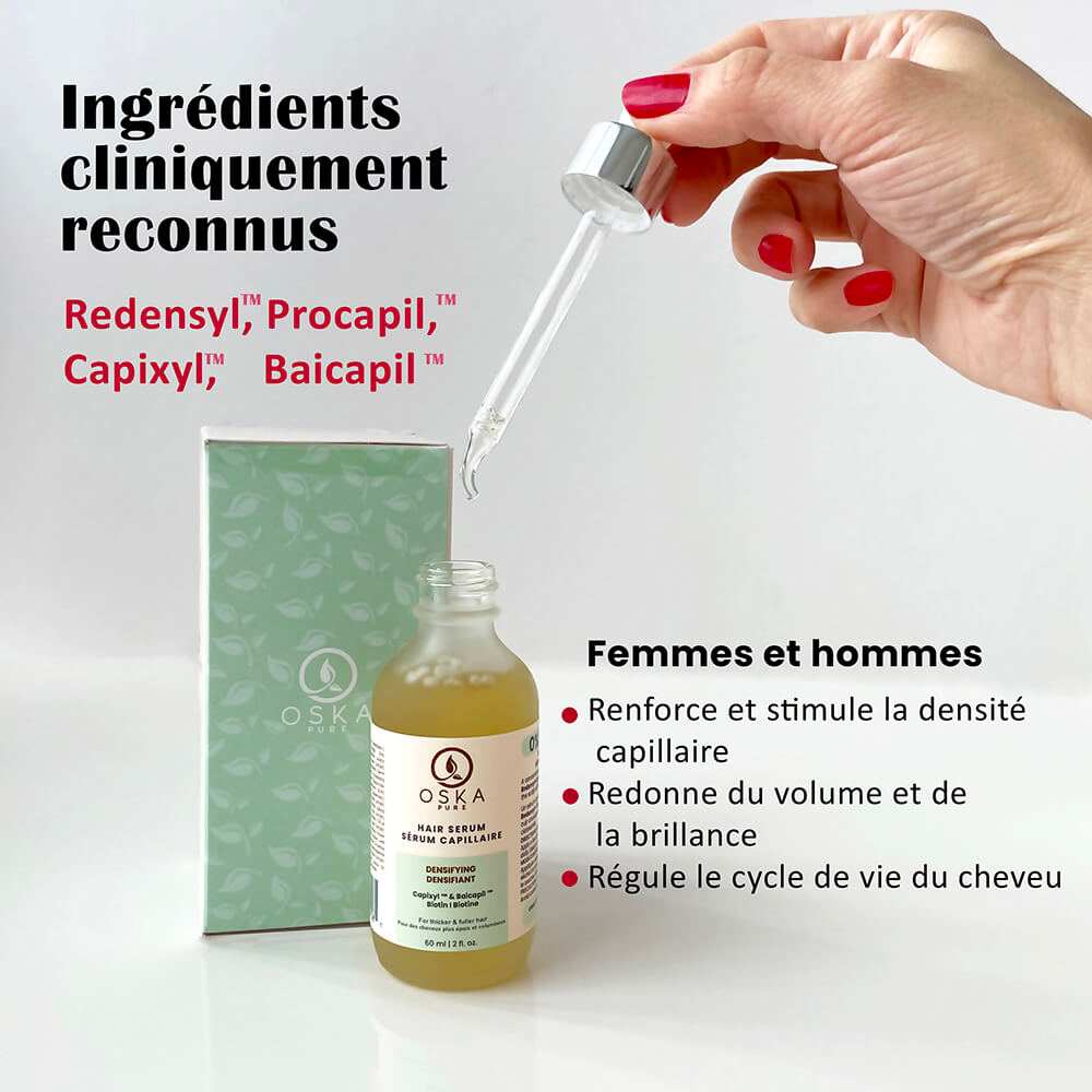Trio Densifiant pour Cheveux Clairsemés | Shampooing, revitalisant et sérum image 2