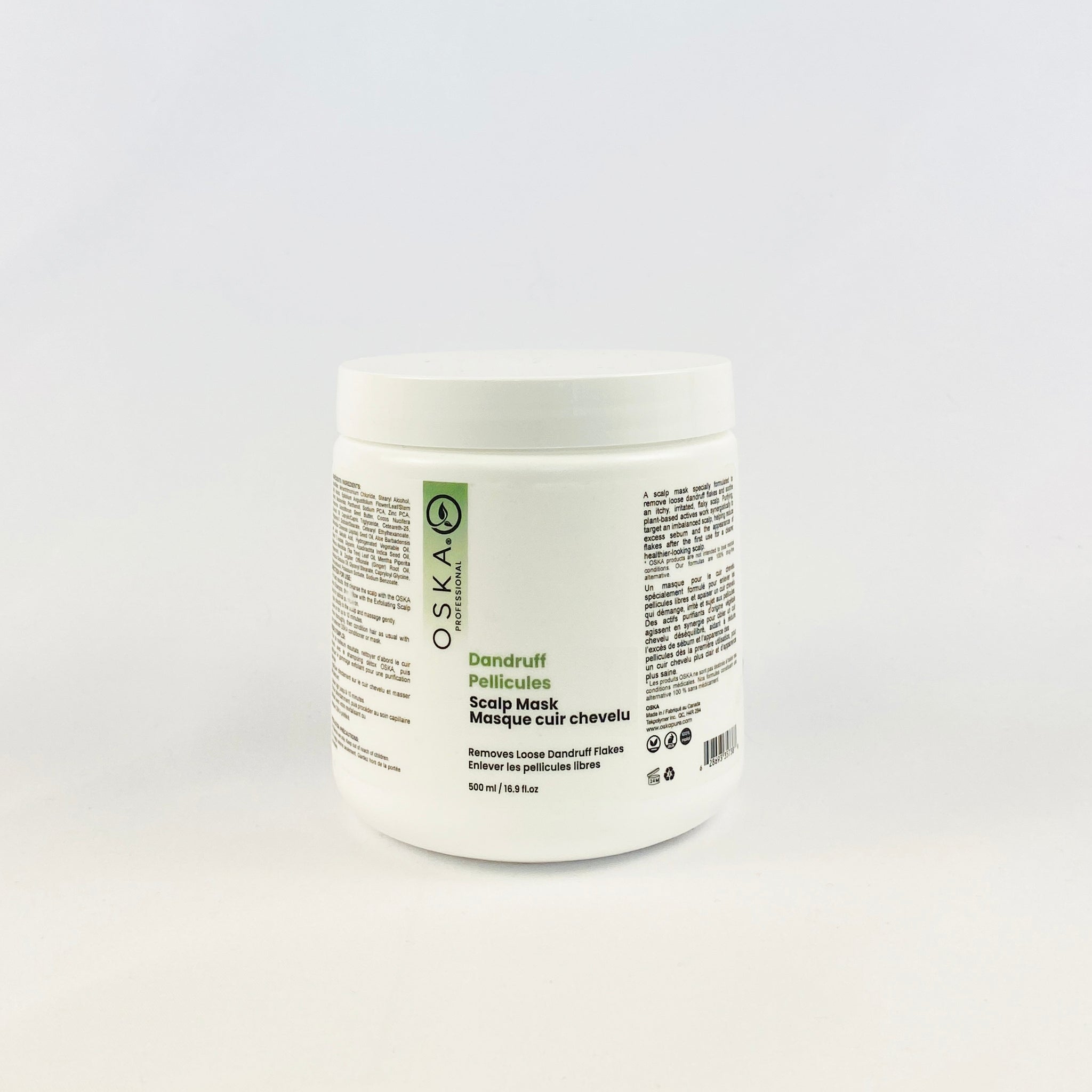 Masque cuir chevelu pellicules