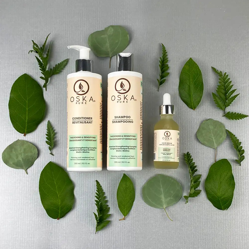 Trio Densifiant pour Cheveux Clairsemés | Shampooing, revitalisant et sérum image 0