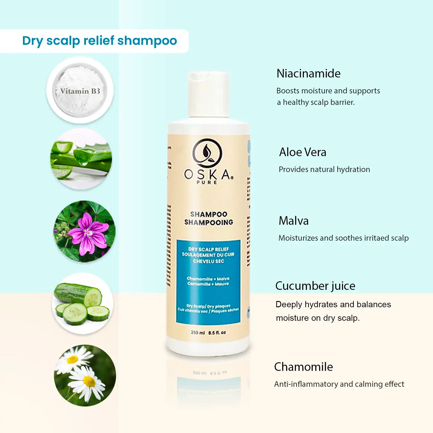 Shampooing soulagment du cuir chevelu sec image 1