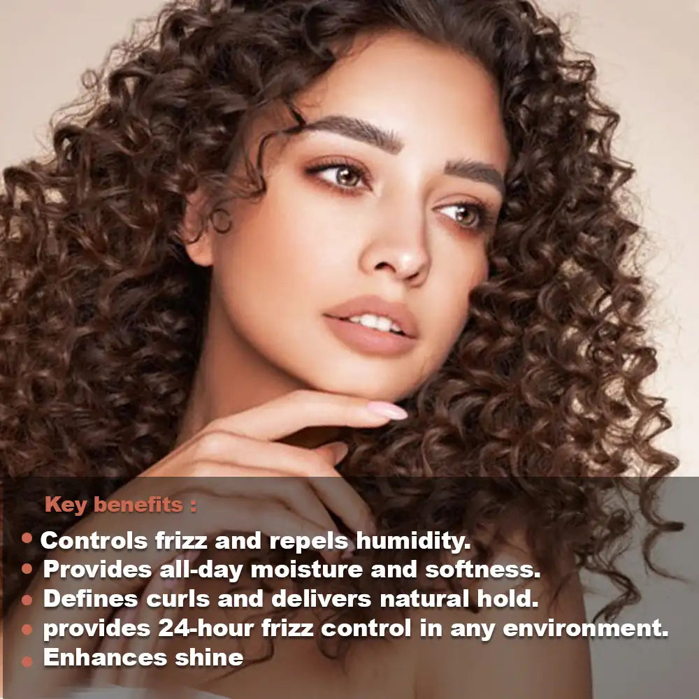 Curl Defining Cream <br>Anti-frizz + Anti-humidity - Medium Hold image 2