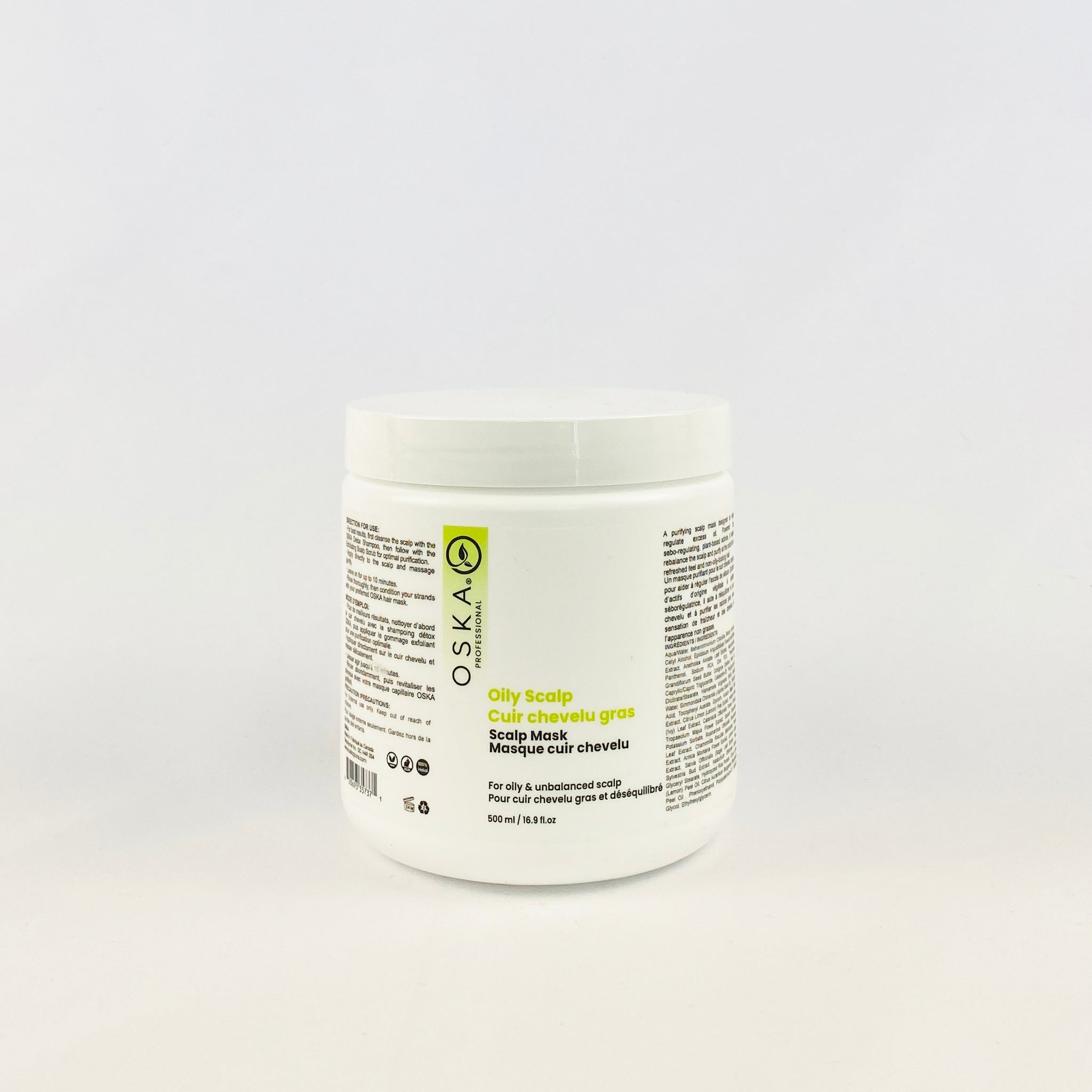 Masque cuir chevelu gras