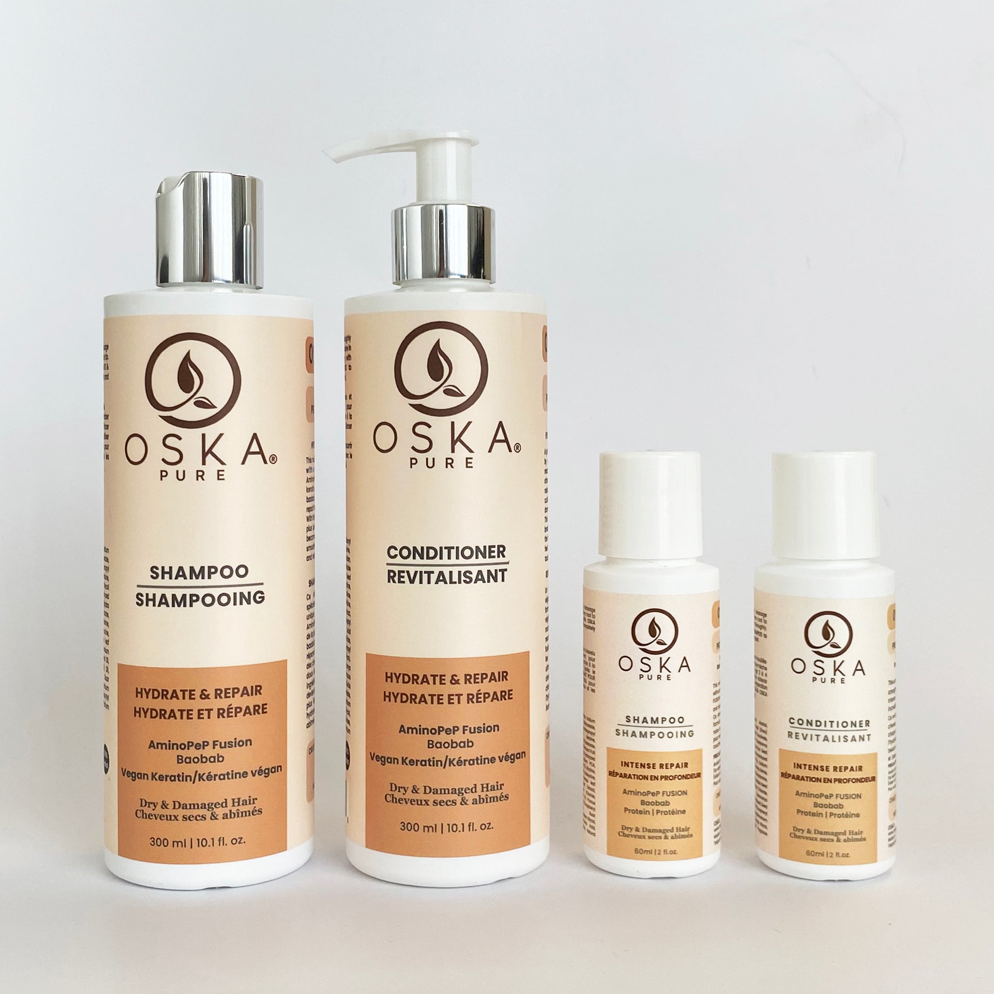 Hydrate & Repair Shampoo & Conditioner Duo OSKA Pure