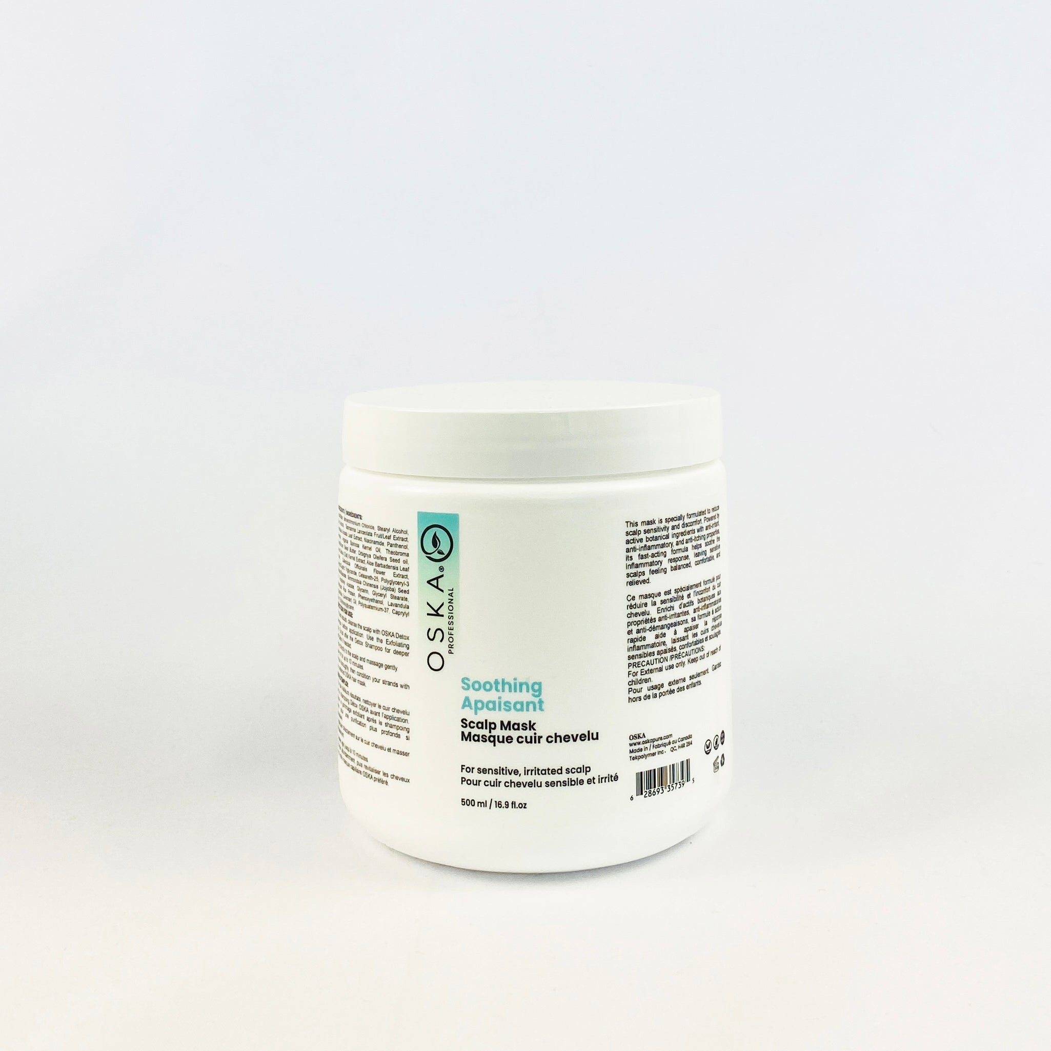 Masque cuir chevelu sensible