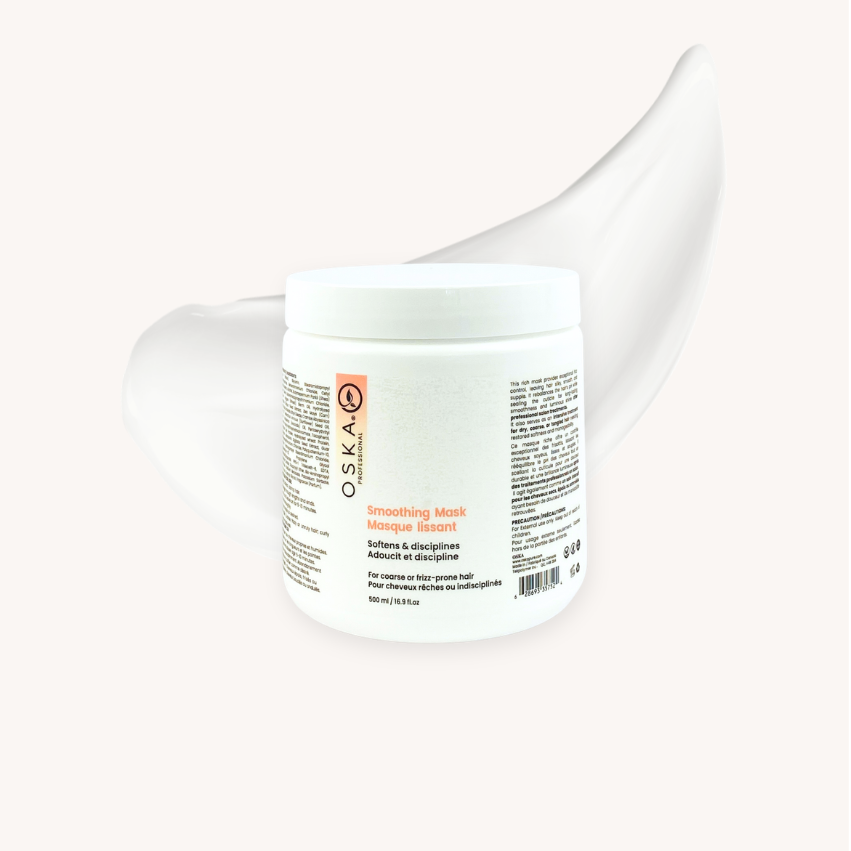 OSKA Pure Smoothing Mask jar on a white background